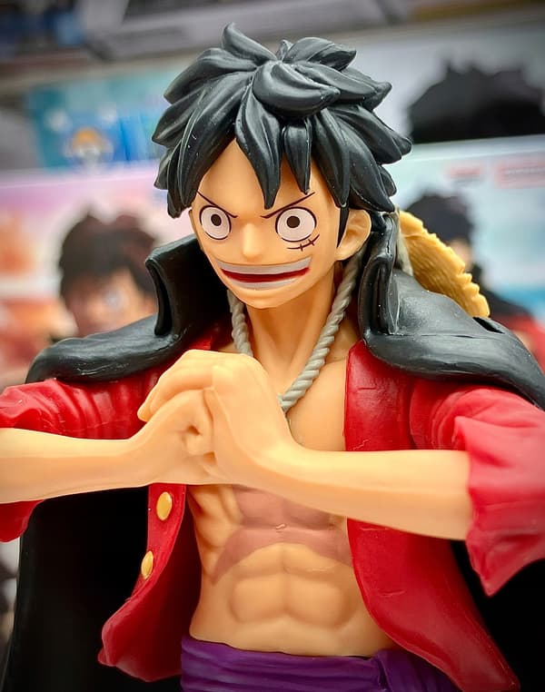 Bandai One Piece Monkey Luffy Shukko Anime Figure