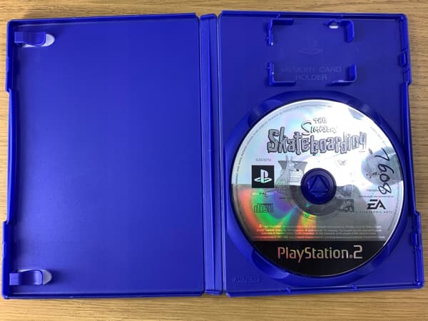 THE SIMPSONS SKATEBOARDING – PS2 disc, very good+ condition