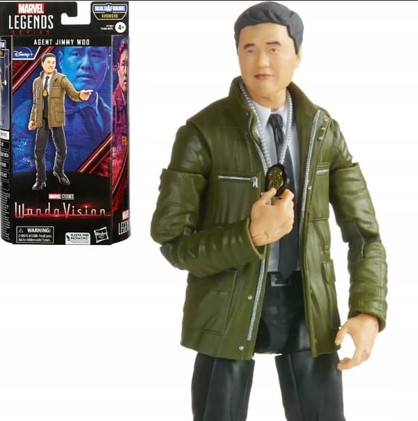 Marvel Legends WandaVision Agent Jimmy Woo 15cm.