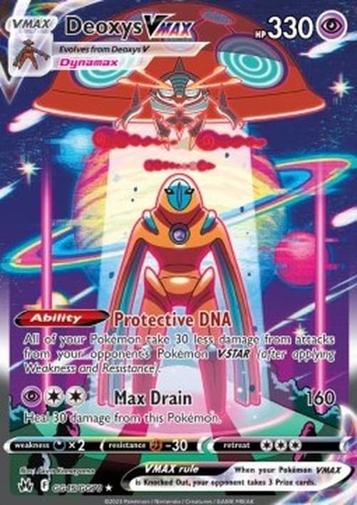 Pokemon Deoxys VMAX