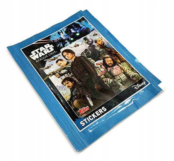 STAR WARS STICKERS. ROGUE ONE. TOPPS. 9 PACKETS / 45 STICKERS