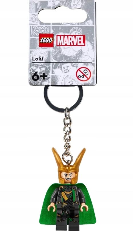 LEGO Marvel Keyring 854294 – LOKI – NEW