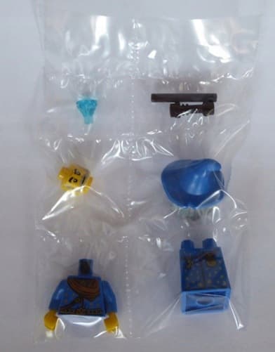 LEGO Castle Wizard Minifigure + Wizard’s Staff