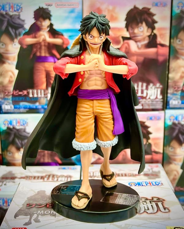 Bandai One Piece Monkey Luffy Shukko Anime Figure