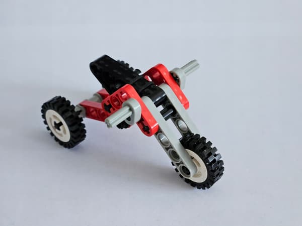 LEGO Technic 1257 – Tricycle – Complete set + INSTRUCTIONS