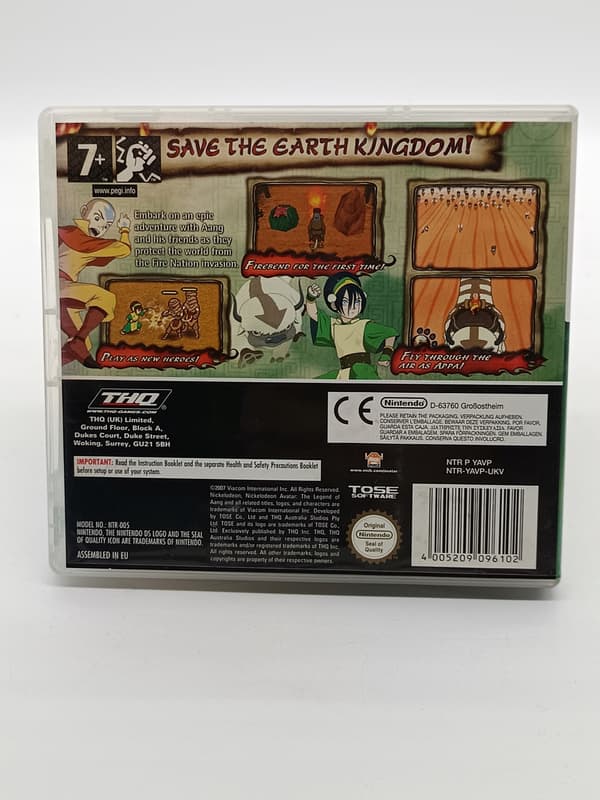 Avatar – The Burning Earth Nintendo DS boxed version
