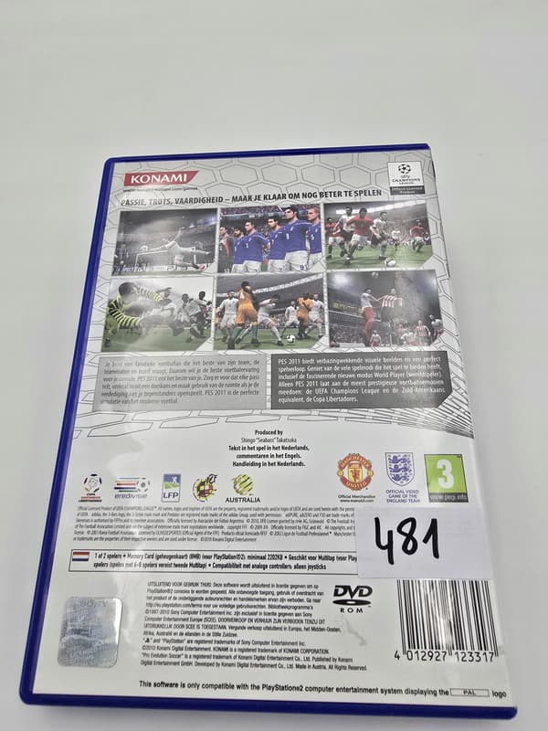 PLAYSTATION 2 PRO EVOLUTION SOCCER 2011