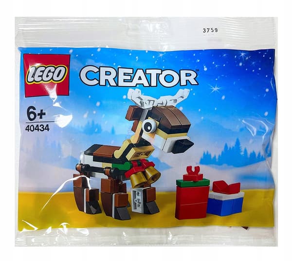 40434 Lego Creator Christmas Reindeer – Santa’s gift, polybag, MISB