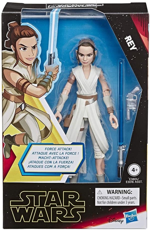 Rey Star Wars Skywalker E9 Figurine