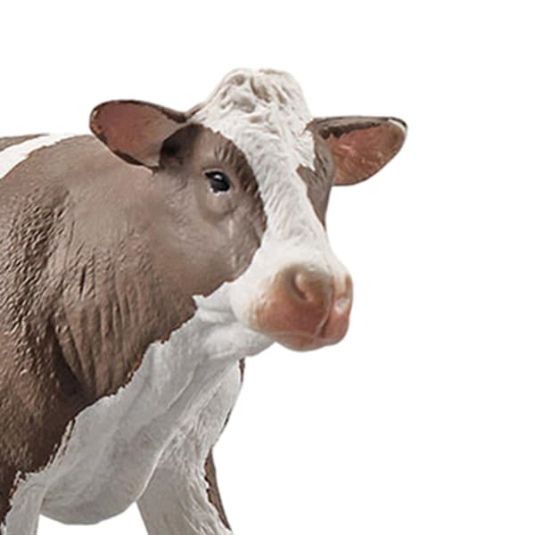 REALISTIC PET TOY – COW STATUE – FIGURINE for