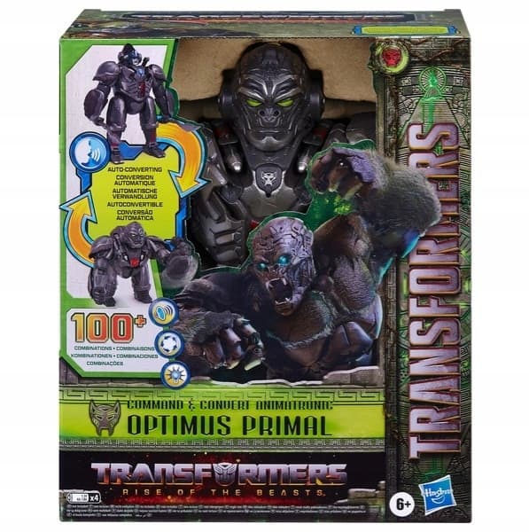TRANSFORMERS COMMAND & CONVERT OPTIMUS PRIMAL F3937