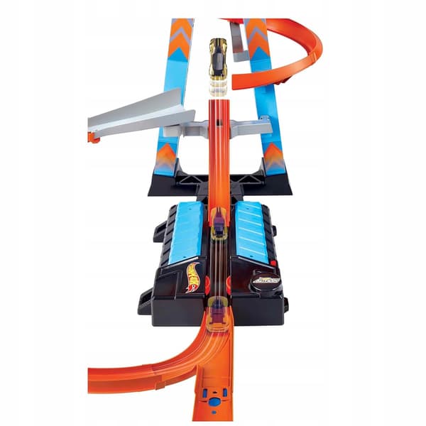 Hot Wheels Sky-High Crashes Tower – 80cm race track