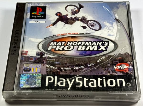 Mat Hoffman's Pro BMX for PlayStation 1 (PS1, PSX)