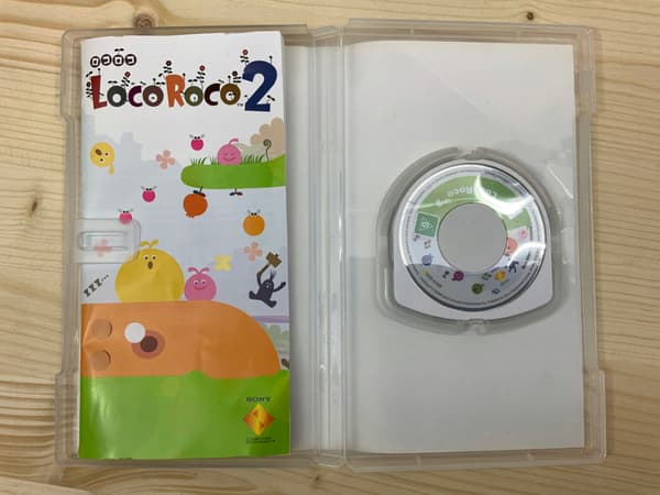 LOCOROCO 2 – disc in very good+ condition, complete set with Polish PSP version
