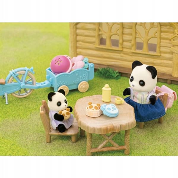 Sylvanian Families Panda Bicycle and Roller Skates Set