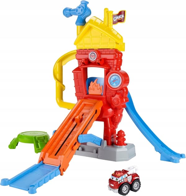 CHUCK: THE HAPPY FIRE STATION + BOOMER: FIRE ENGINE GIFT SET 98938