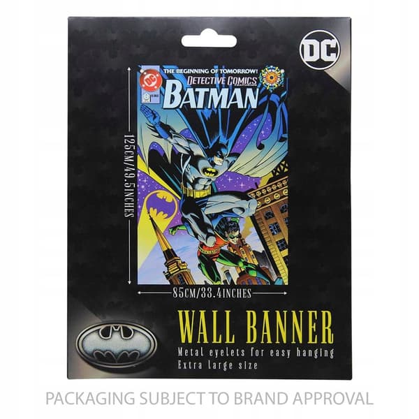 DC Comics Batman 85th Anniversary Wall Banner, 125 x 85 cm