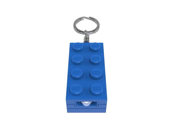 LEGO LED TORCH KEYRING – Blue Brick