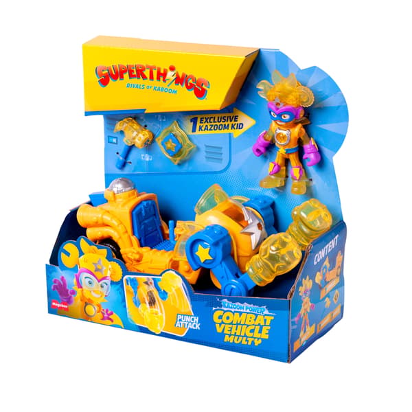 SuperThings Kazoom Power Combat Vehicle Multy Magicbox Toy