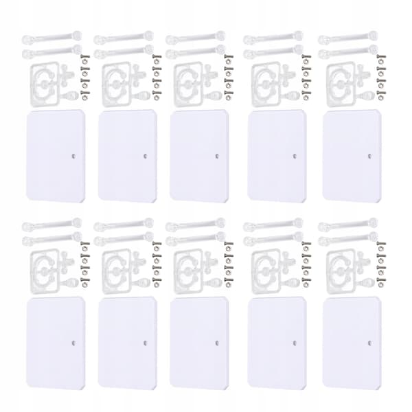 Display stand for assembly doll models, 10-piece Action Action Display Posi set