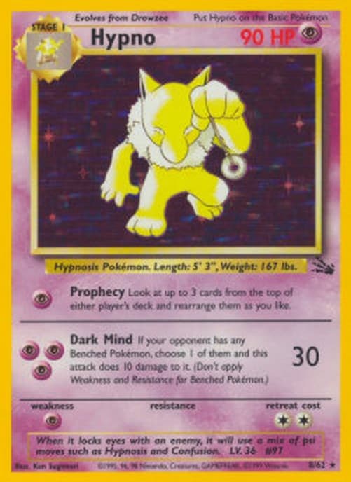 Pokemon TCG Hypno