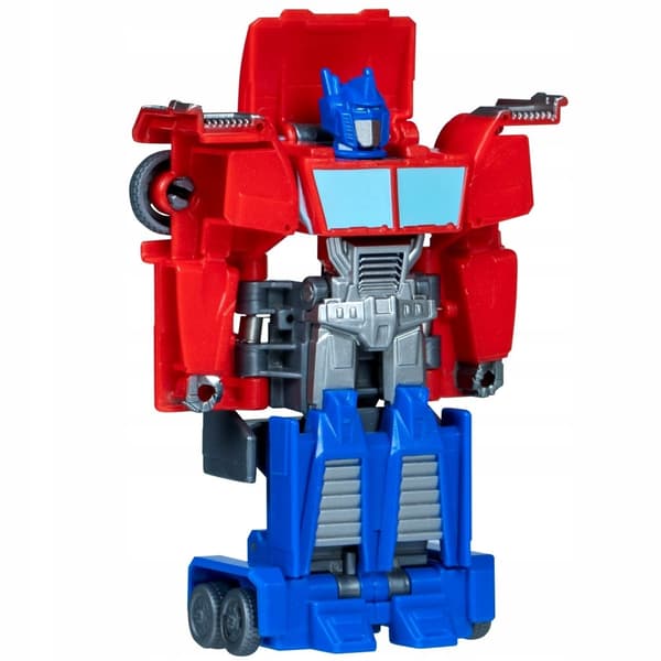 TRANSFORMERS EARTHSPARK AUTOBOT 2-IN-1 AUTO ROBOT FIGURINE: OPTIMUS PRIME 1-STEP