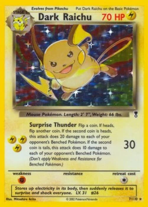 Pokemon Dark Raichu