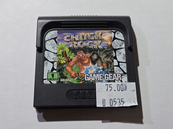 CHUCK ROCK SEGA GAME GEAR