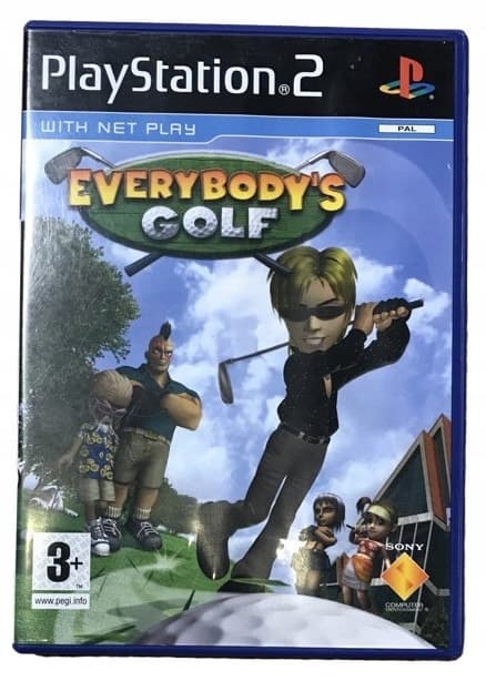 EVERYBODY'S GOLF for PlayStation 2 (PS2) – boxed version