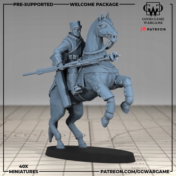 Foreign Legion Cavalry (5 pieces) – Minifaktura