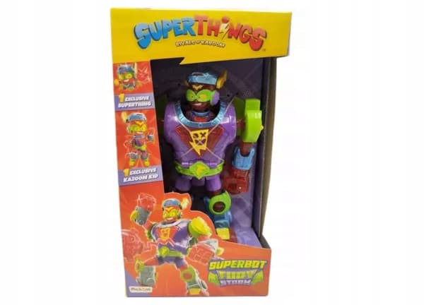 SUPERTHINGS S ROBOT FIGURINE – SUPERBOT FURY STORM