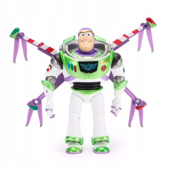 DISNEY Toy Story 5 Transformable Buzz Astral Action Figure, 20 cm