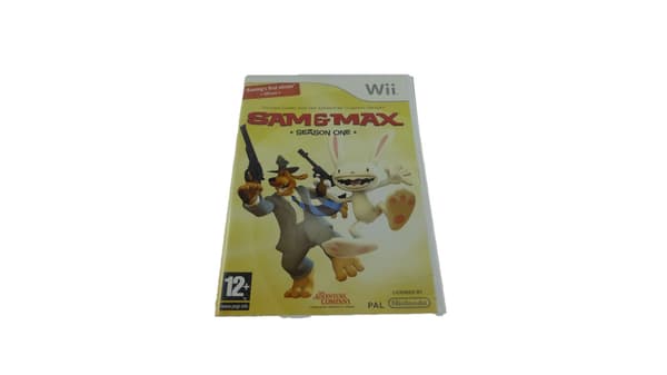 SAM & MAX SEASON ONE, 1 disc, very good condition, NINTENDO WII