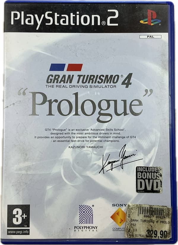 GRAN TURISMO 4 GT4 – perfect condition discs – complete PS2 set