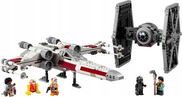 LEGO Star Wars 75393 TIE Fighter and X-wing – Combo Set