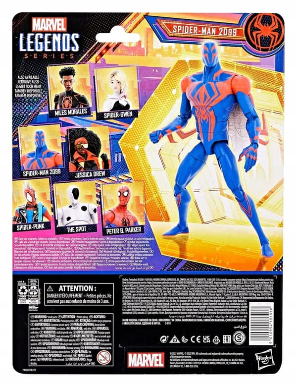 Spider-Man 2099 Spider-Man: Across the Spider-Verse Marvel Legends Action Figure