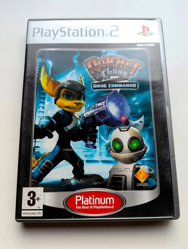 *** RATCHET & CLANK 2: GOING COMMANDO PLAYSTATION 2 PS2 PSX ***