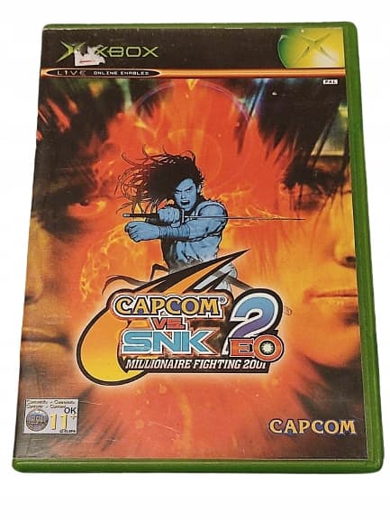 XBOX CAPCOM VS SNK 2 EO GAME MICROSOFT X BOX CLASSIC