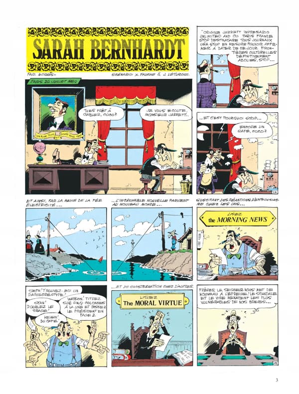 Lucky Luke – Volume 19 – Sarah Bernhardt