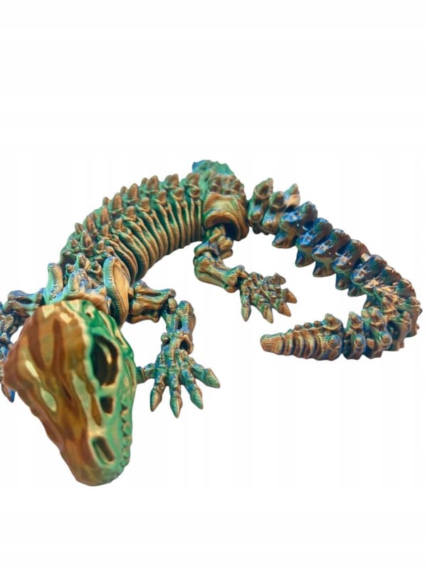 Artistic 3D Figurine – Dragon Skeleton