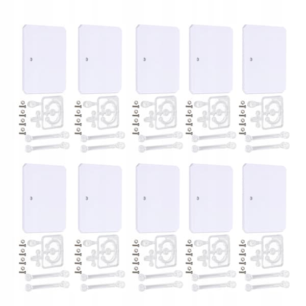 Display stand for assembly doll models, 10-piece Action Action Display Posi set