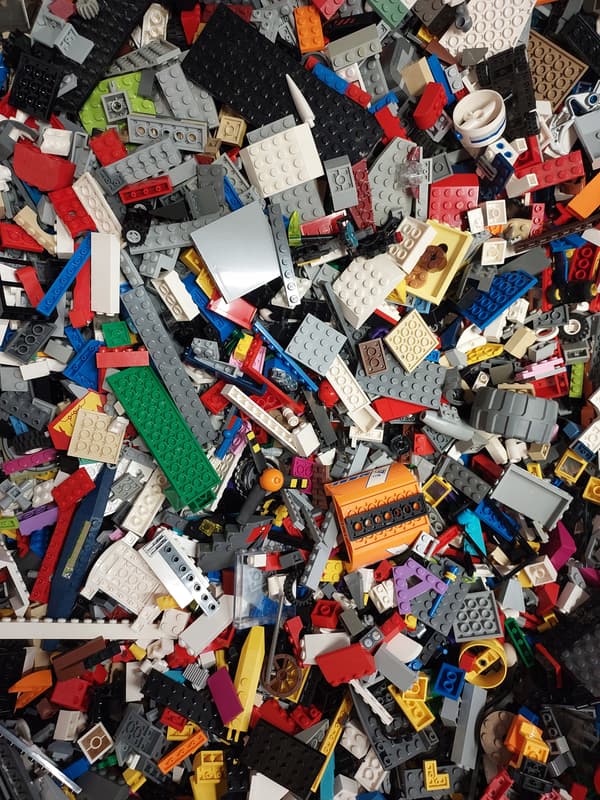 LEGO MIX BRICKS 1 kg – Creative Fun! Gift, Nursery, Home, School!