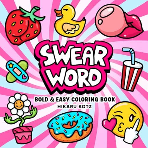 Bold & Easy Groovy: Colouring Book