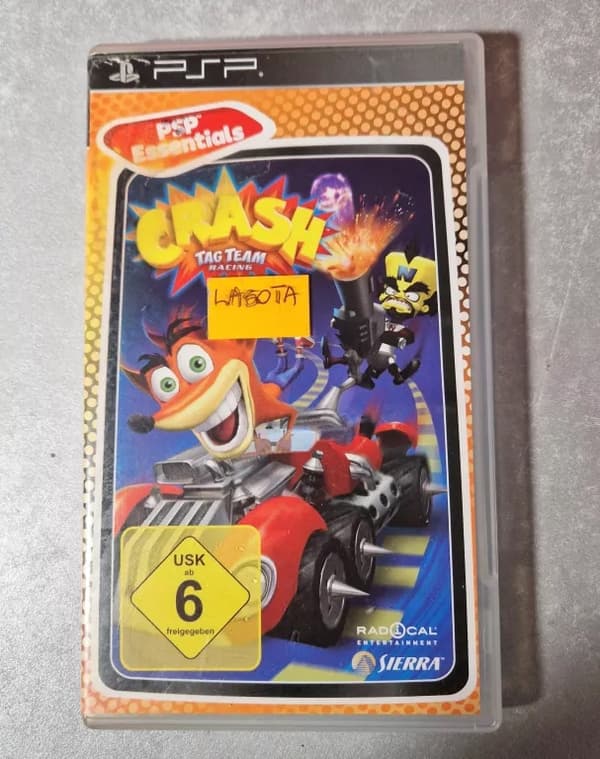 PSP GAME: CRASH TAG TEAM RACING