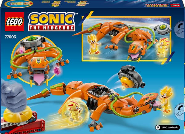 LEGO Sonic the Hedgehog 77003 Super Shadow vs. Biolizard