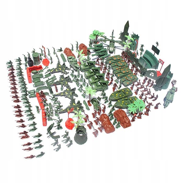 519-Piece Men’s Play Set: 4cm Action Soldier