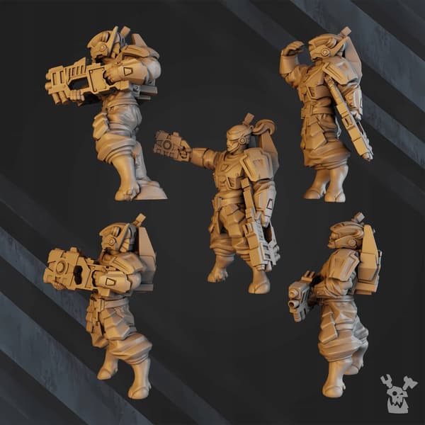 Midnight Sun Covenant Breakout Team x6 DakkaDakkaS