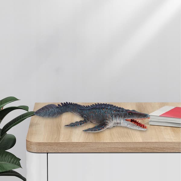 Mosasaurus Dinosaur Figurines, High-Quality Replica, 34 x 12.5 x 5.5 cm
