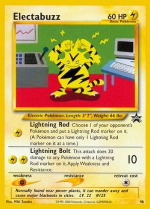 Pokemon TCG Electabuzz