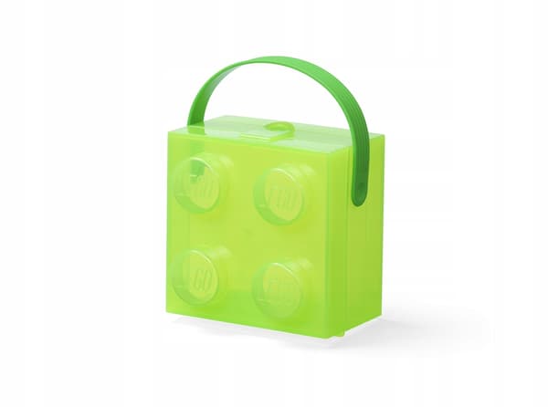 LEGO LUNCH BOX – TRANSPARENT LIGHT GREEN XL LUNCH BOX